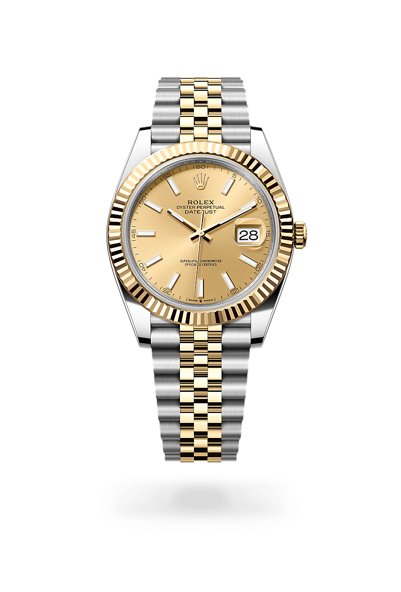 ROLEX JUST DATE 40 DUAL TONE YELLOW