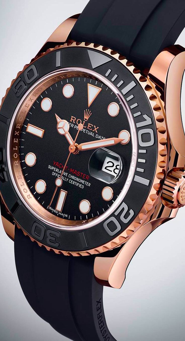 ROLE_X YATCHMASTER ROSE GOLD