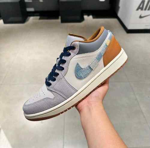 Nik_e Air Jordan 1 SE Phantom Denim Swoosh