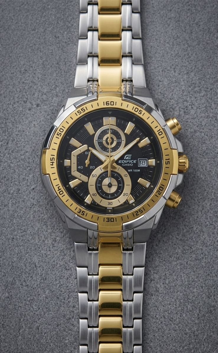 CASIO EDIFICE DUAL TONE ALL WORKING