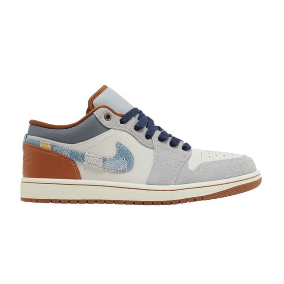Nik_e Air Jordan 1 SE Phantom Denim Swoosh