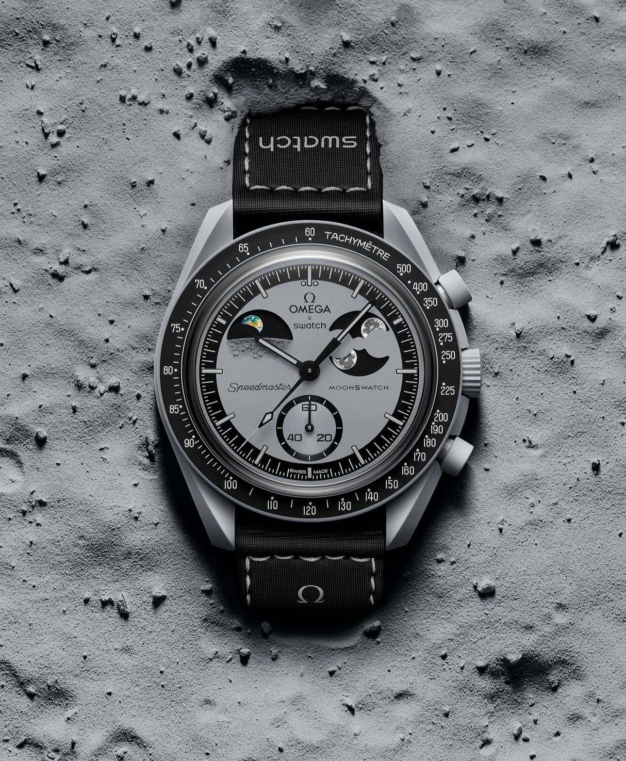 OMEGA X  SWATCH MISSION TO MOON