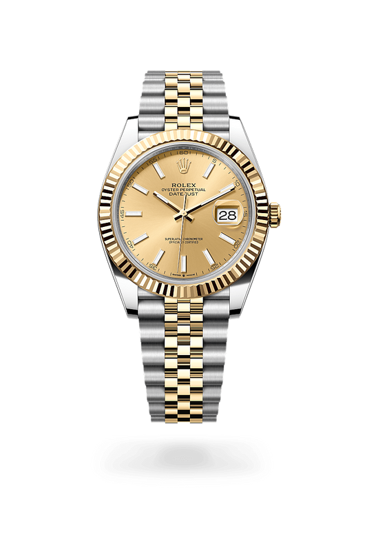 ROLEX JUST DATE 40 DUAL TONE YELLOW