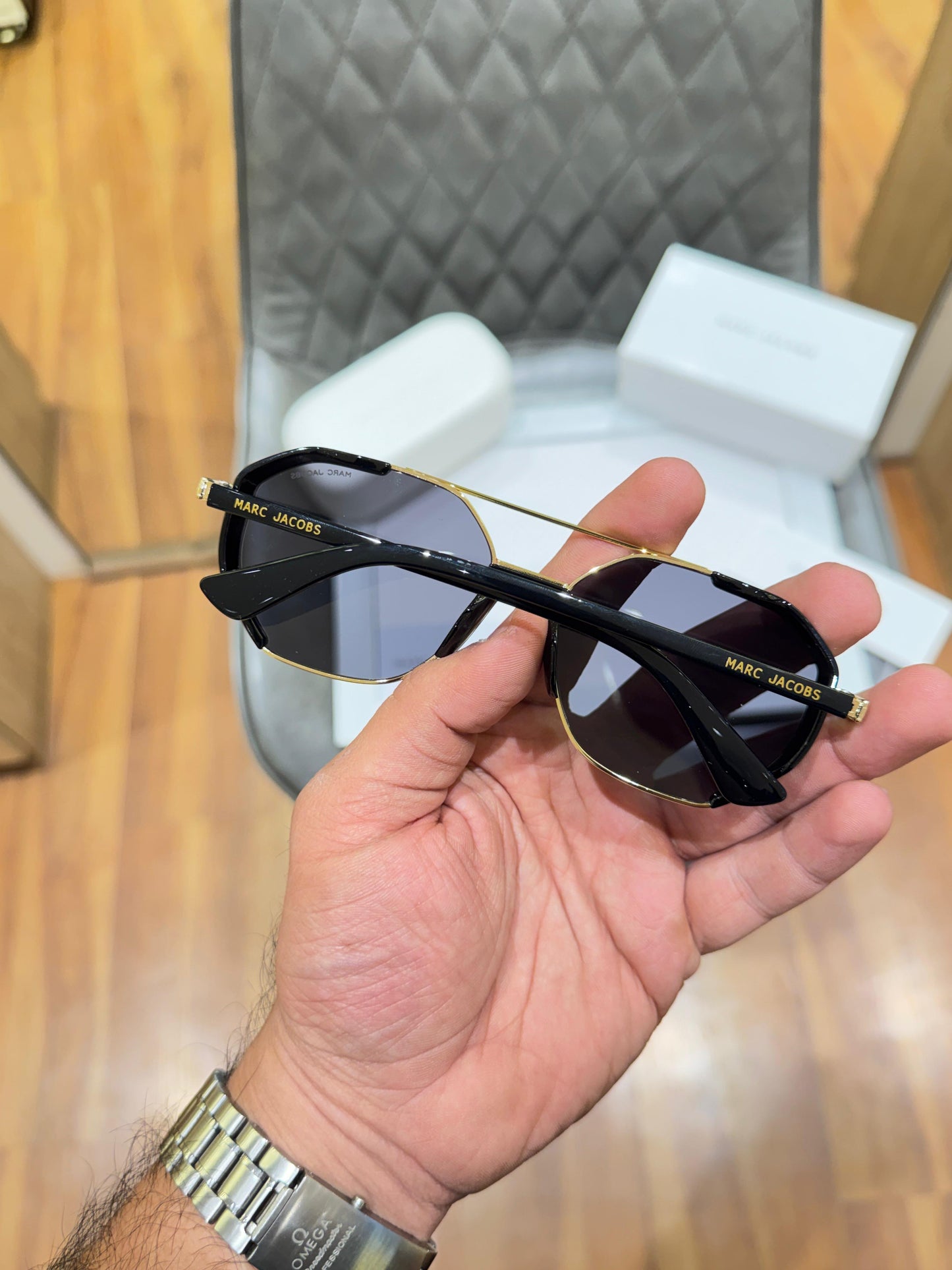MAR_C JACOBS 2120 GOLD BLACK