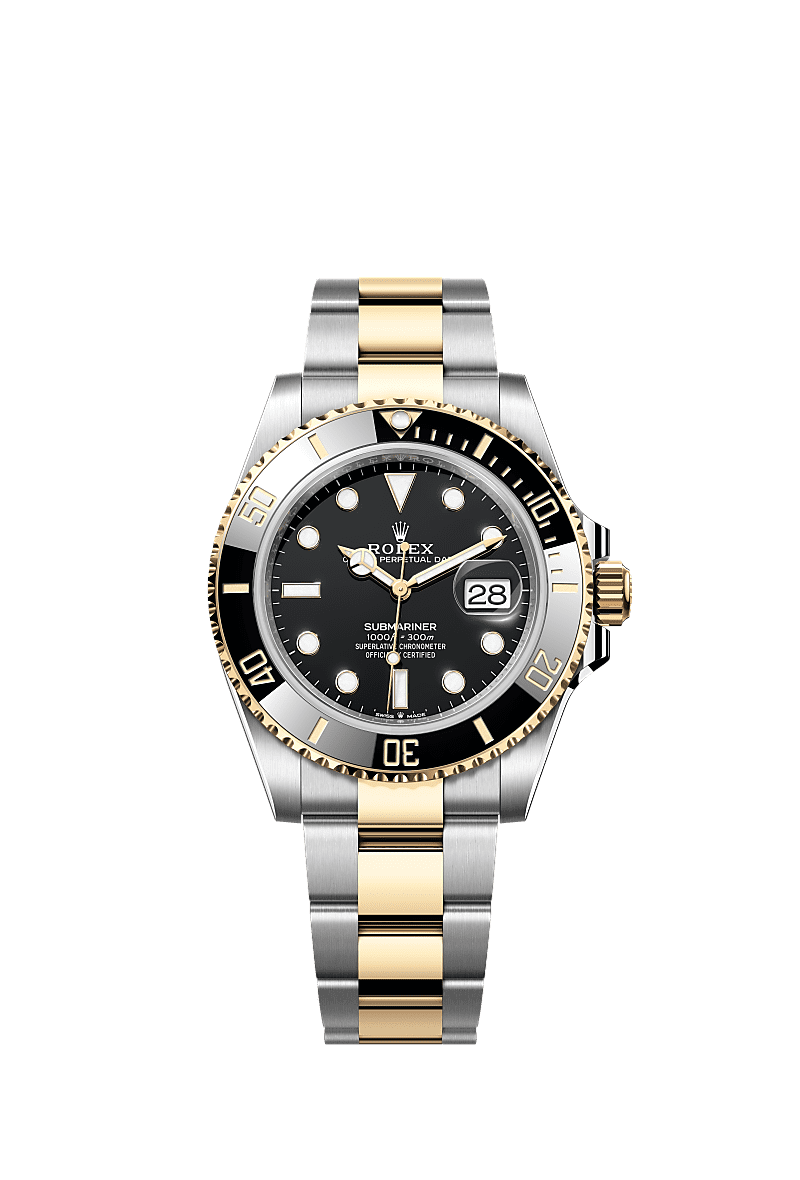 ROL_EX SUBMARINER DUAL TONE BLACK DIAL
