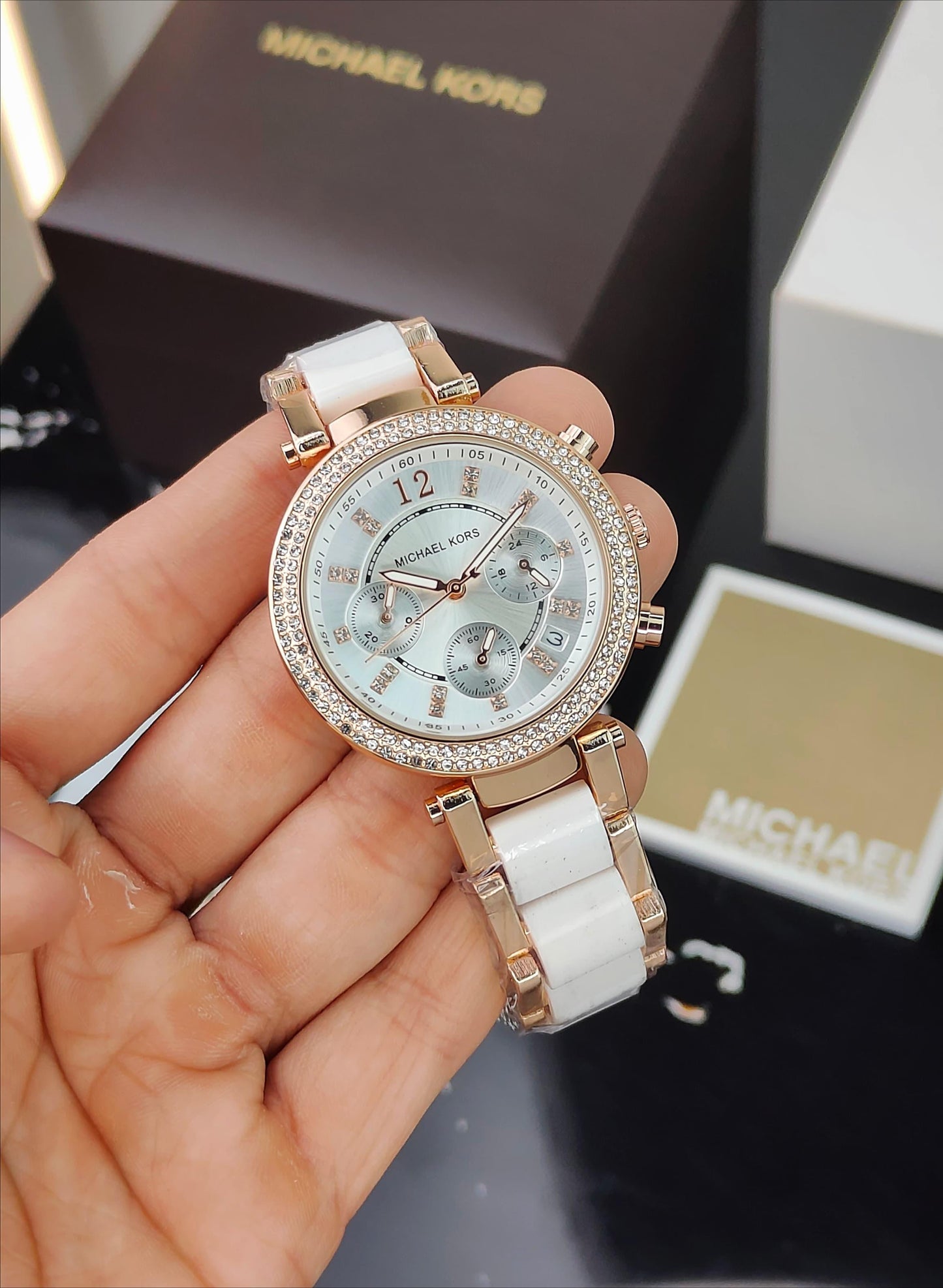 MICHAE_L KORS PARKER WHITE