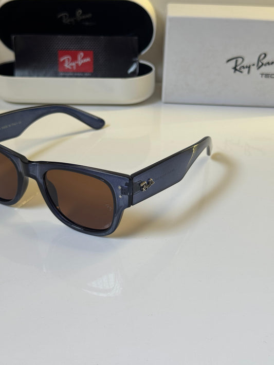 RA.YBAN 840 BROWN BLUE