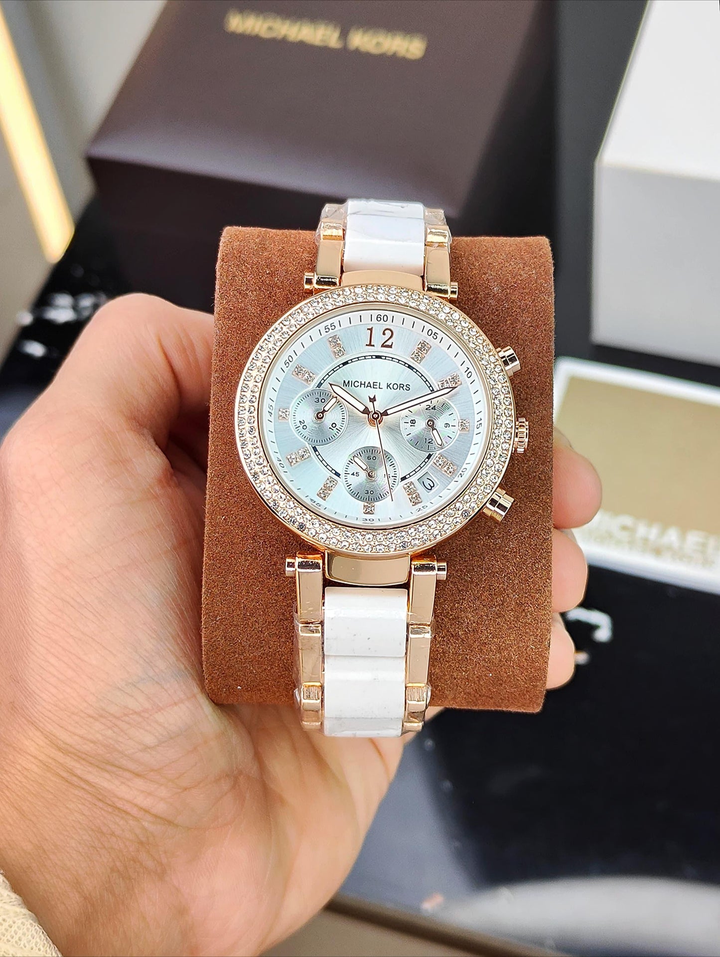MICHAE_L KORS PARKER WHITE