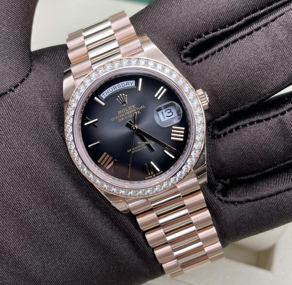 ROLE_X DAY DATE 40 DIAMOND BAZZEL