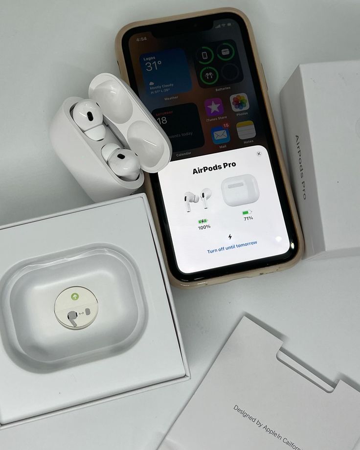 AIRPODS PRO 2 WITH ALL ACCESSORIES