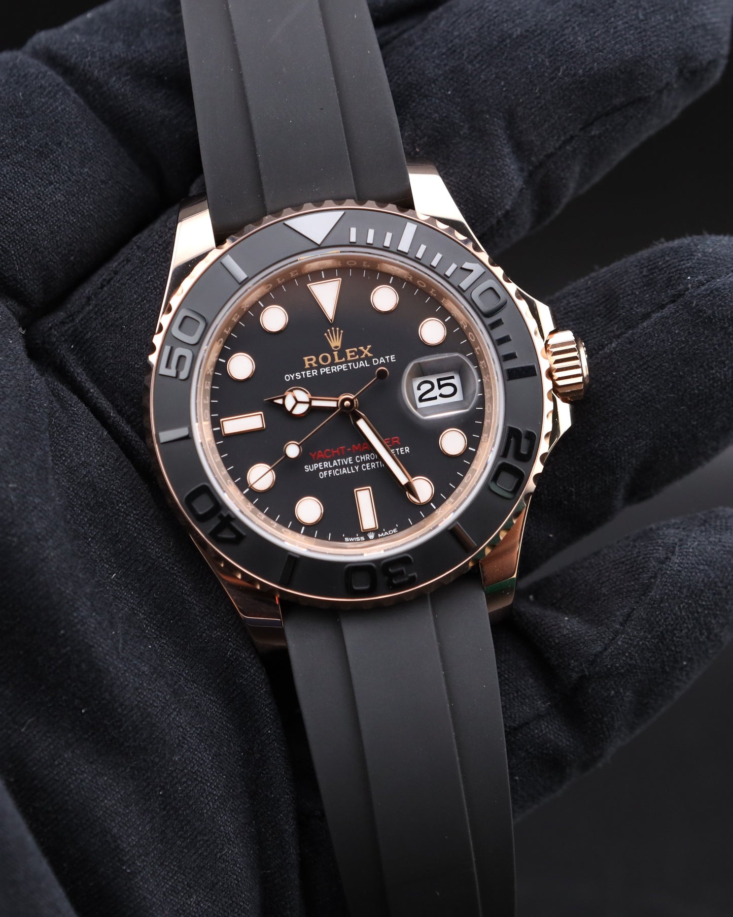 ROLE_X YATCHMASTER ROSE GOLD
