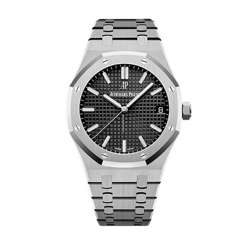 Audemar_s piguet royal Oak Quartz Silver-Blue